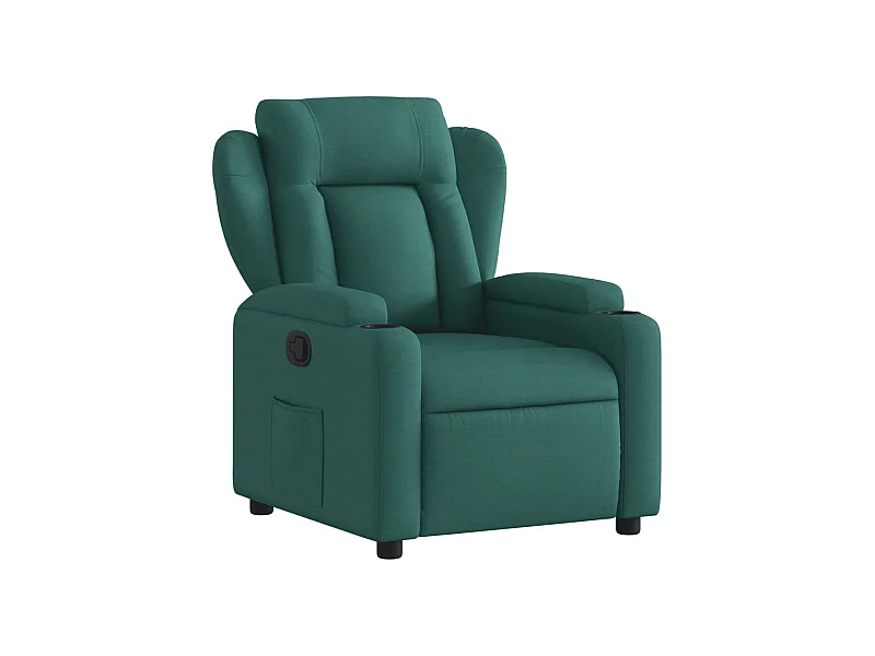Fauteuil relax TV rembourrage tissu 77 x 94.5 x 100 cm DEC028219