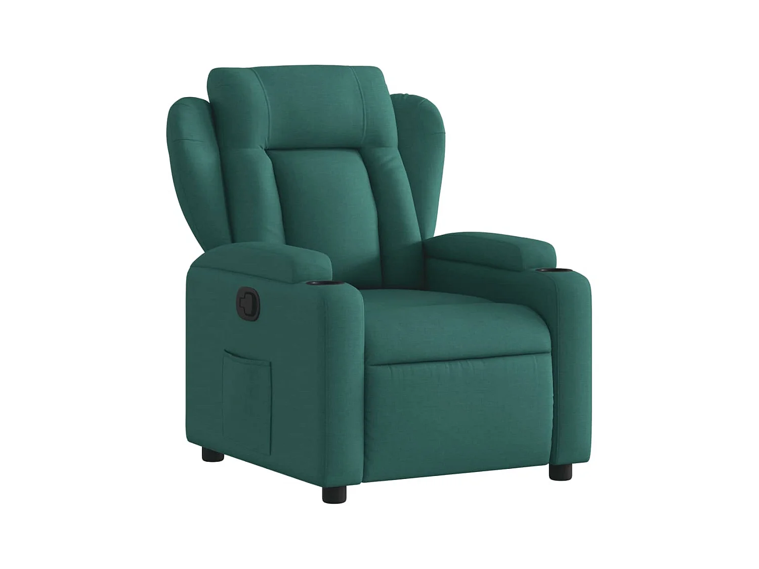 Fauteuil relax TV rembourrage tissu 77 x 94.5 x 100 cm DEC028219