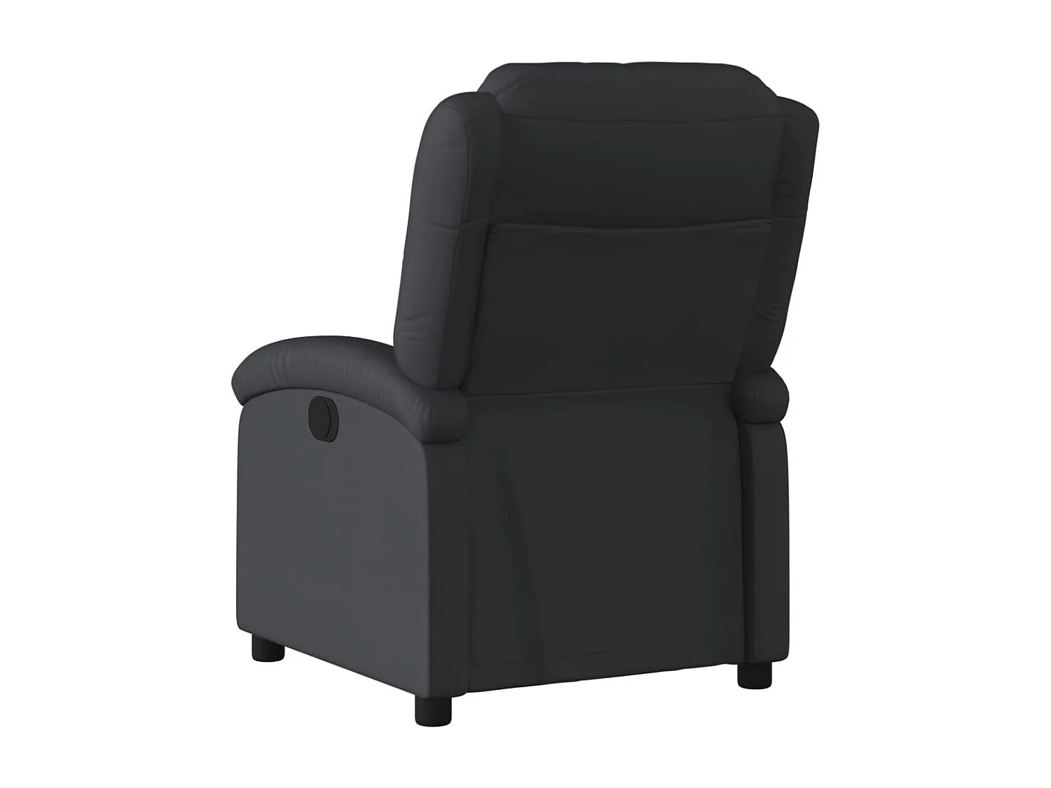 Fauteuil relax TV fonction cuir noire 71 x 86.5 x 99.5 cm DEC028459