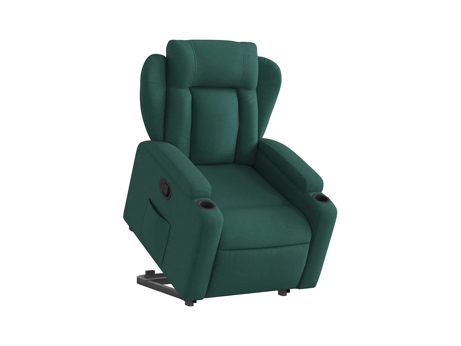Fauteuil relax TV rembourrage tissu 77 x 94.5 x 100 cm DEC028229