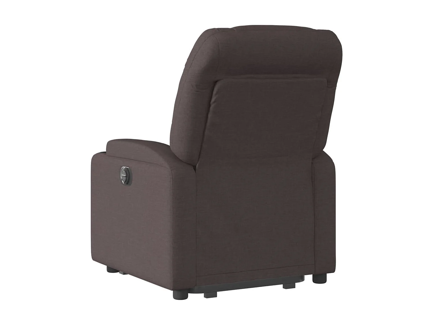 Fauteuil relax TV fonction tissu marron 74 x 89 x 100 cm DEC028410