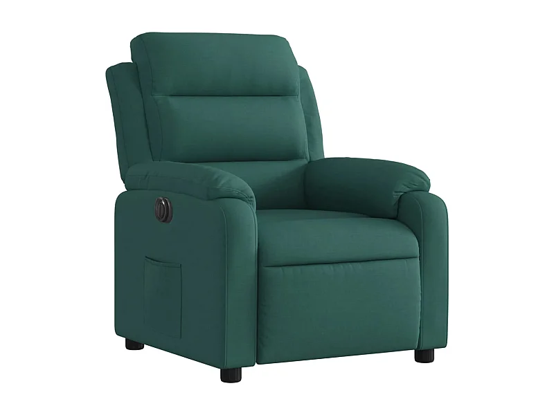 Fauteuil relax TV fonction tissu 75 x 92.5 x 100 cm DEC028593
