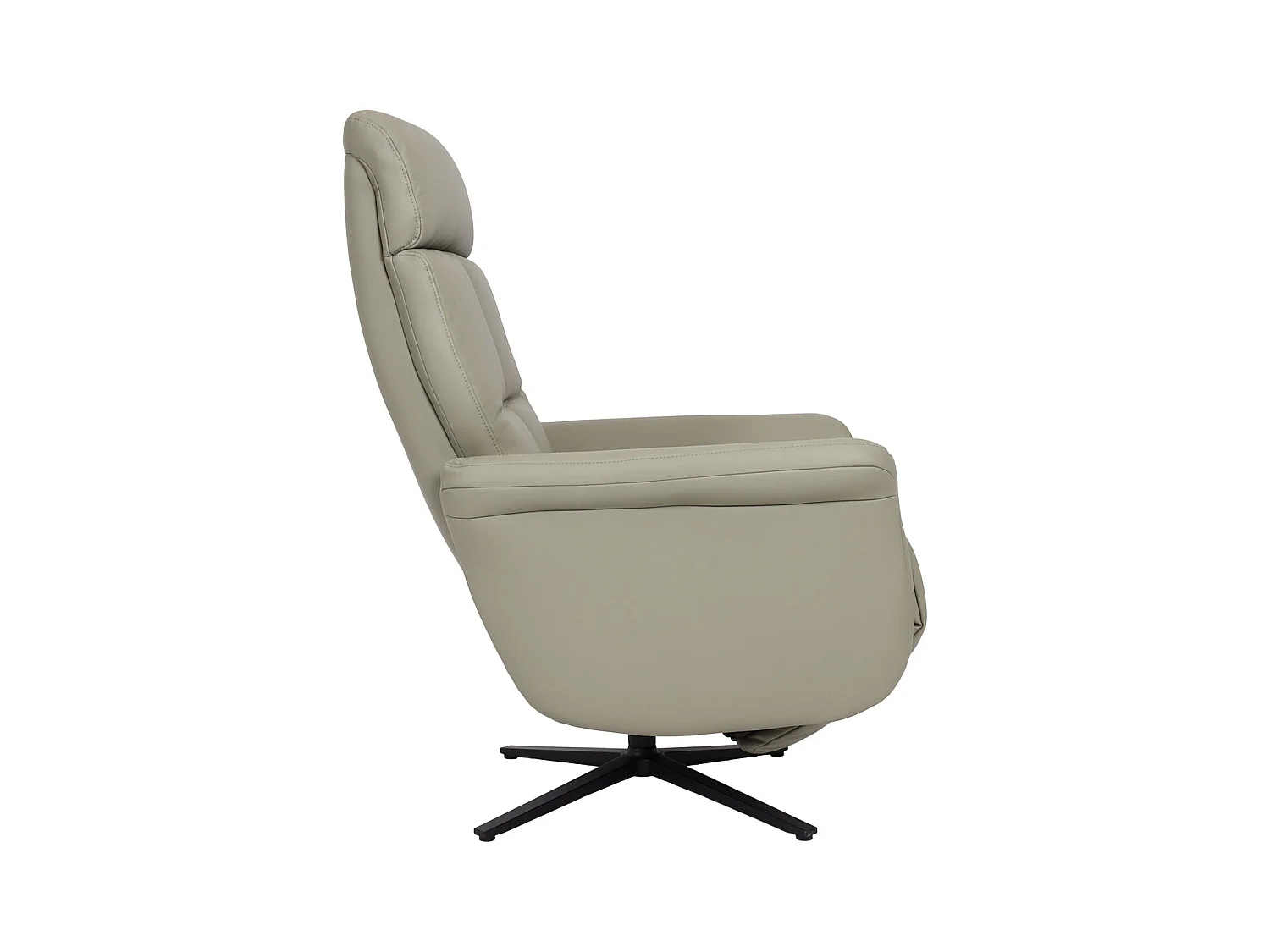 Fauteuil de relaxation tv cuir grise 77 x 60 x 88 cm 04_0006828