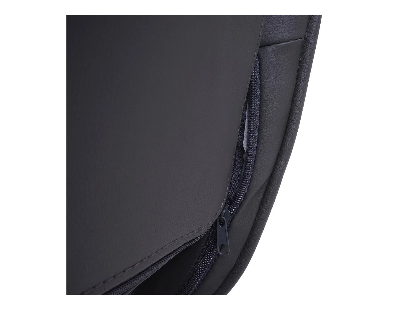 Fauteuil relaxation TV inclinable PVC grise 75 x 59 x 114 cm 04_0001943