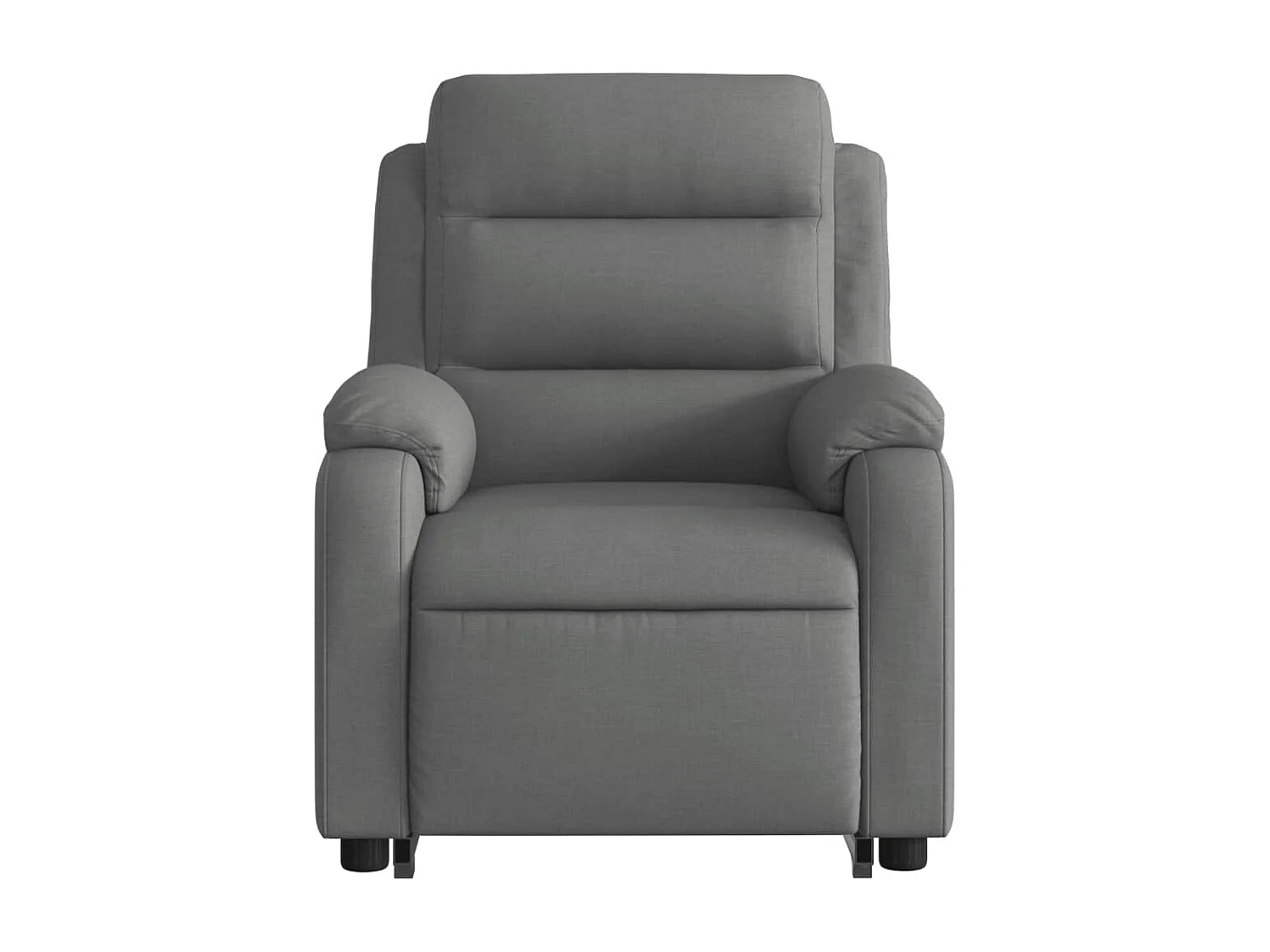 Fauteuil relax TV fonction tissu grise 75 x 92.5 x 100 cm DEC028364