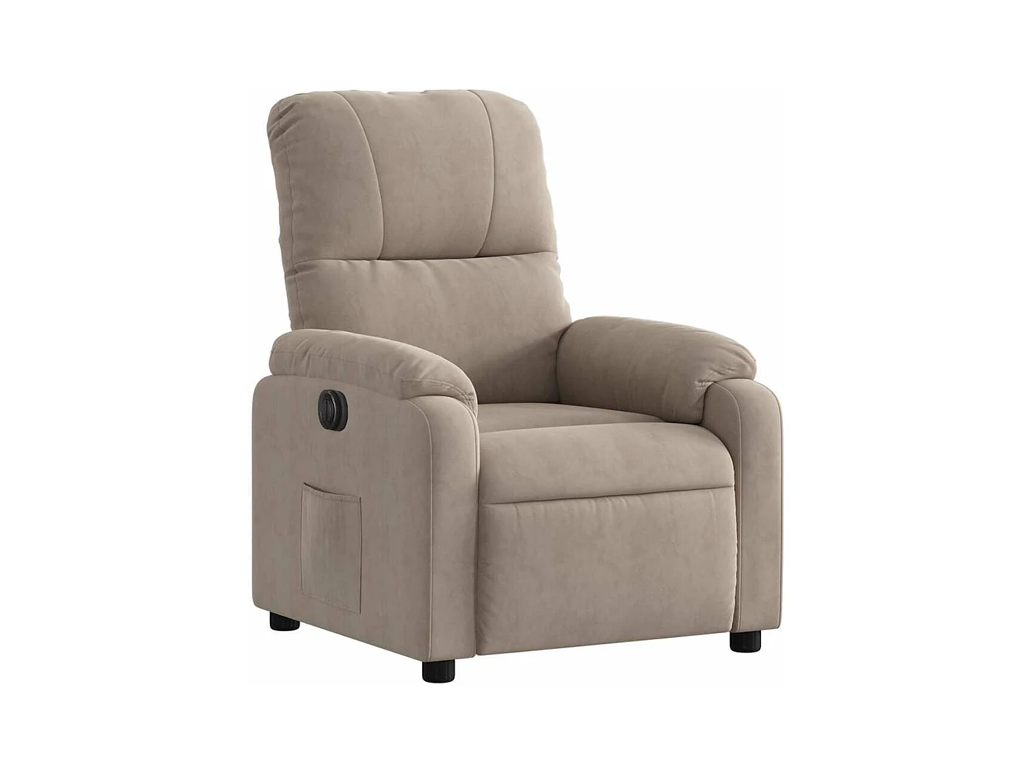 Fauteuil relax TV fonction tissu 75 x 89.5 x 103.5 cm DEC028588