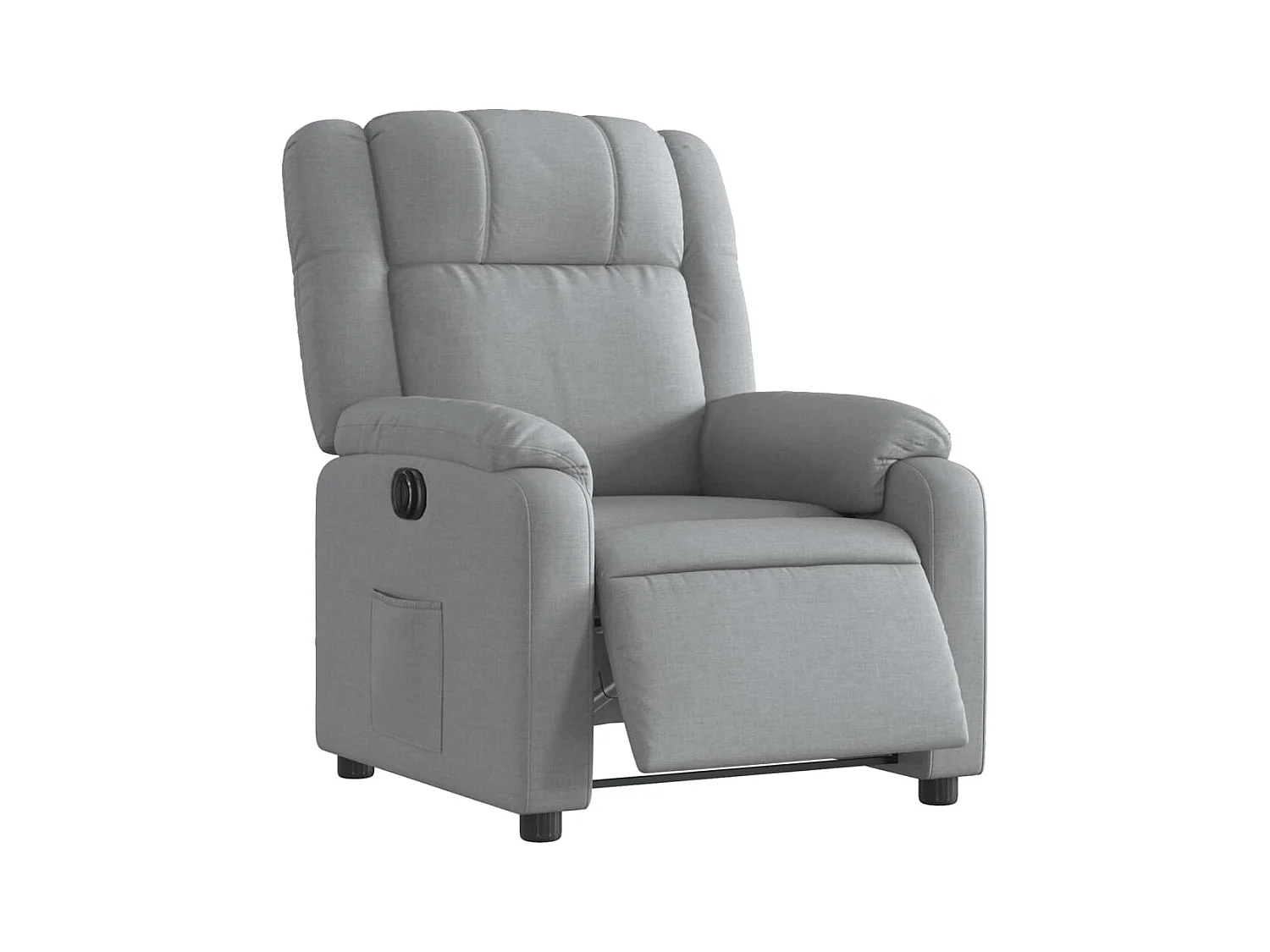 Fauteuil relax TV fonction tissu grise 77 x 95 x 99 cm DEC028305