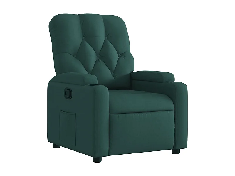 Fauteuil relax TV rembourrage tissu 74 x 86.5 x 93.5 cm DEC028225