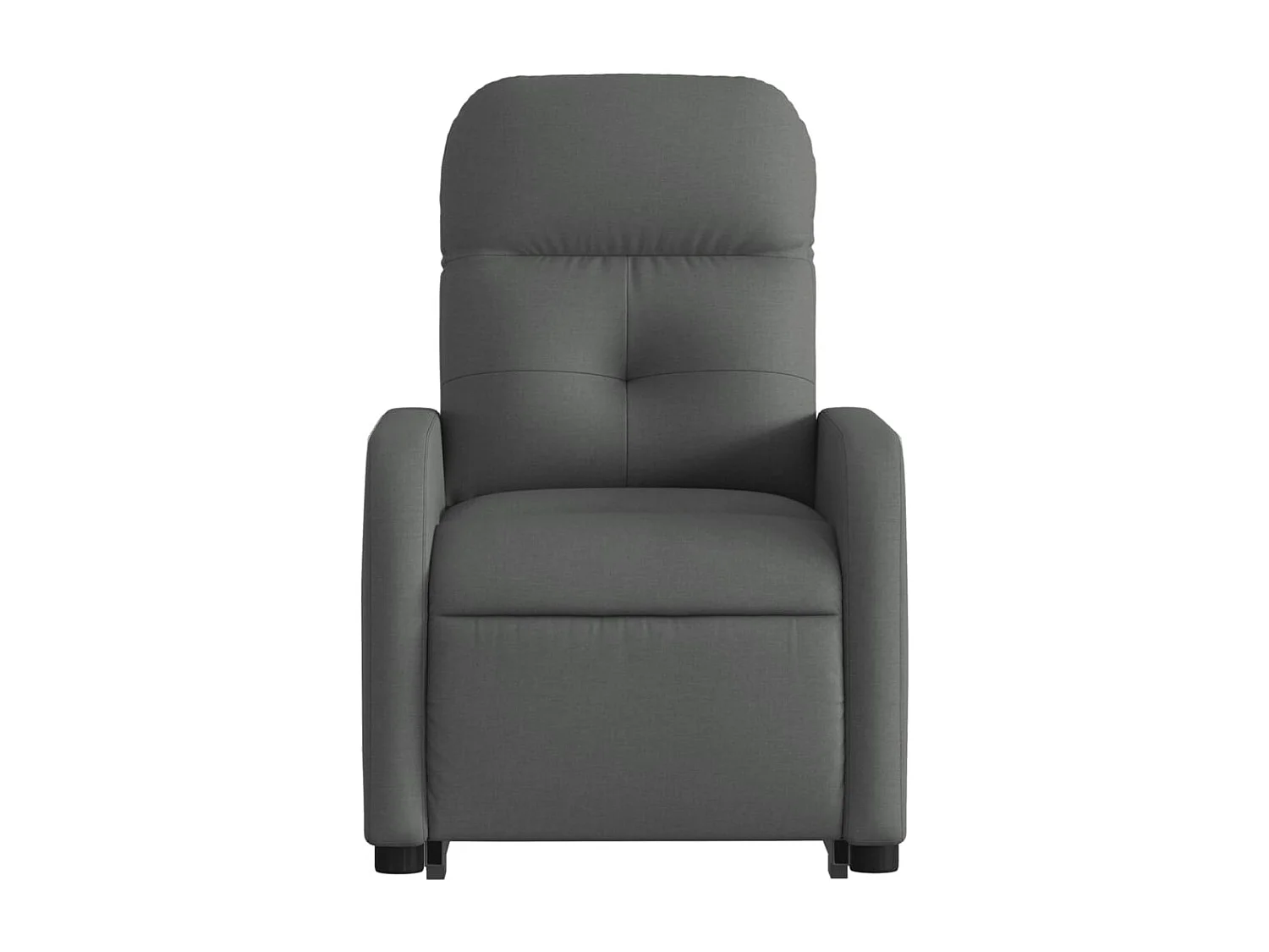Fauteuil relax TV fonction tissu grise 66 x 89 x 96 cm DEC028349