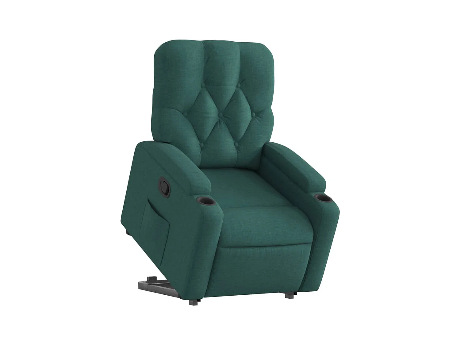Fauteuil relax TV rembourrage tissu 74 x 86.5 x 93.5 cm DEC028213