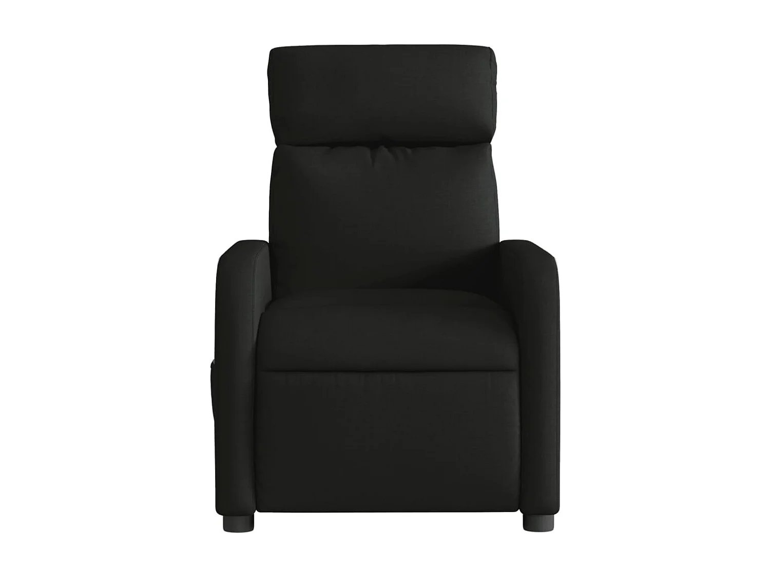 Fauteuil relax TV fonction tissu noire 66 x 89.5 x 95.5 cm DEC028495