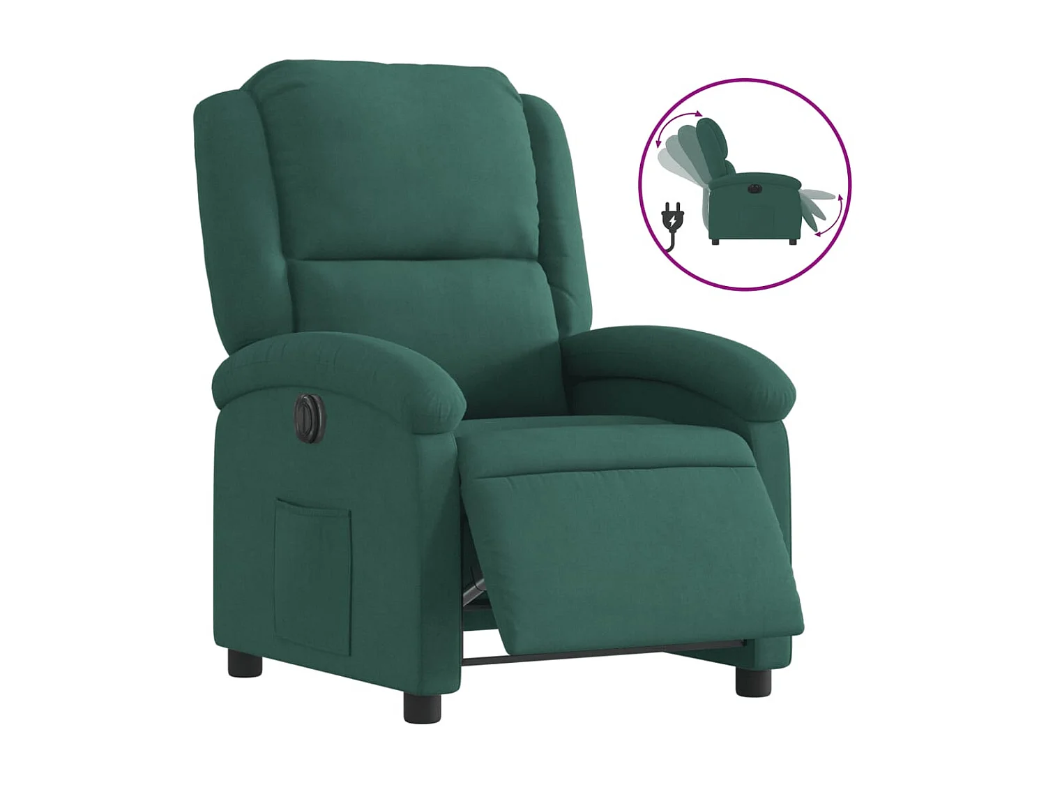 Fauteuil relax TV fonction 71 x 86.5 x 99.5 cm DEC028611