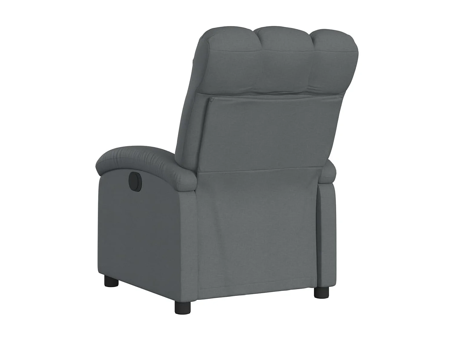 Fauteuil relax TV fonction tissu grise 70 x 93 x 101 cm DEC028358