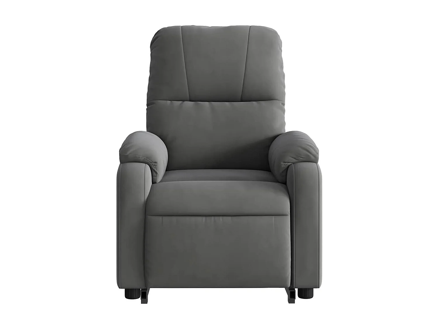 Fauteuil relax TV rembourrage grise 75 x 89.5 x 103.5 cm DEC027962