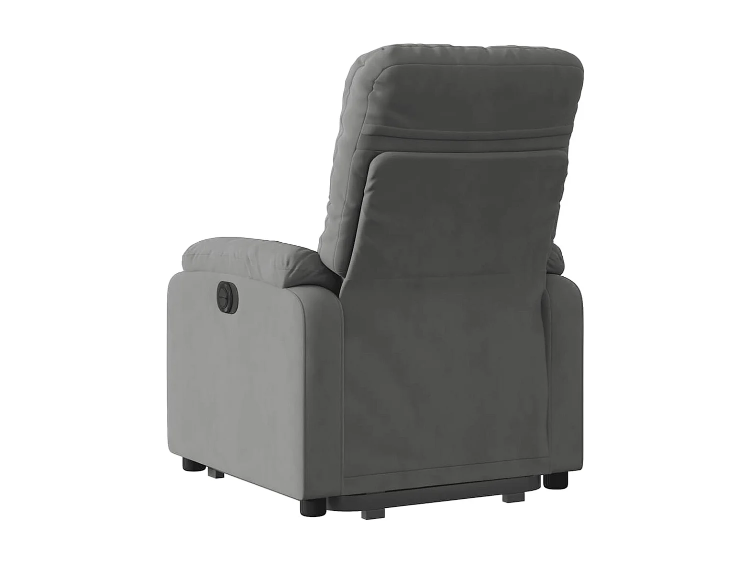 Fauteuil relax TV rembourrage grise 75 x 89.5 x 103.5 cm DEC027962