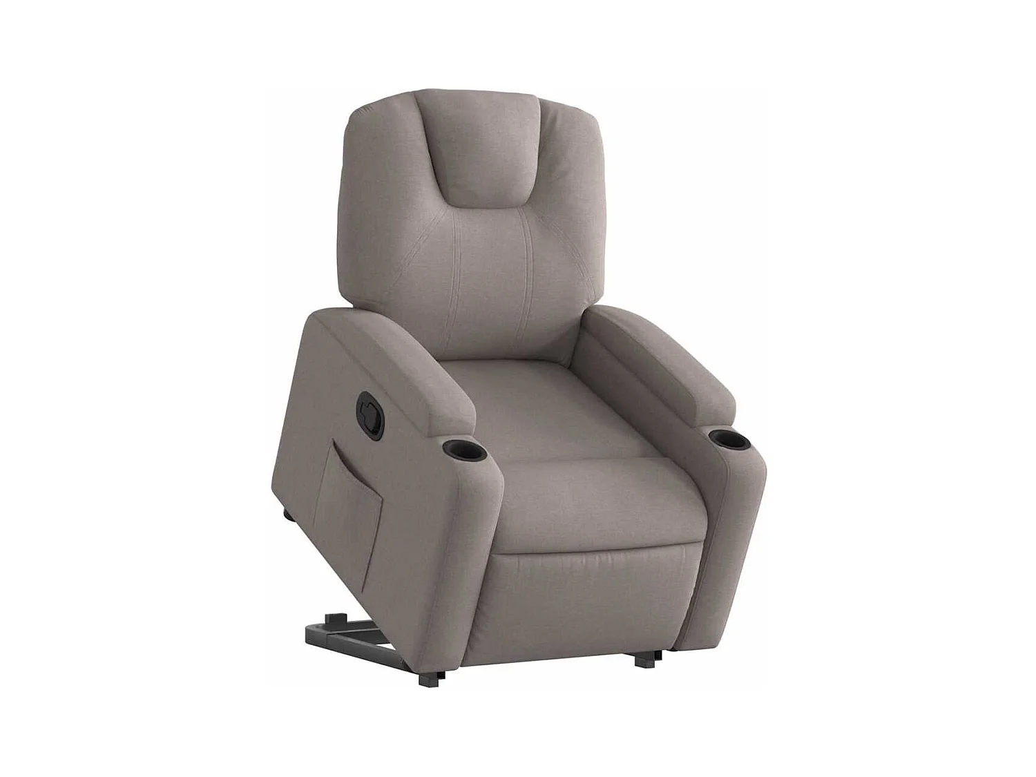Fauteuil relax TV rembourrage tissu 74 x 88 x 97 cm DEC028194