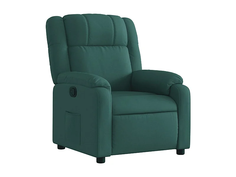 Fauteuil relax TV rembourrage tissu 77 x 95 x 99 cm DEC028211