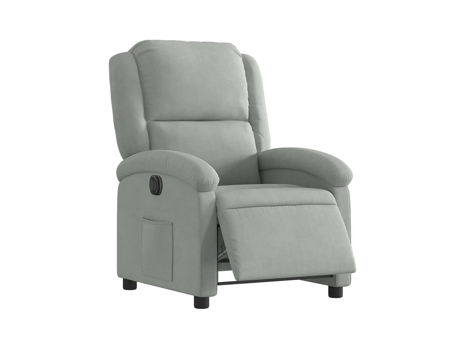 Fauteuil relax TV fonction grise 71 x 86.5 x 99.5 cm DEC028331