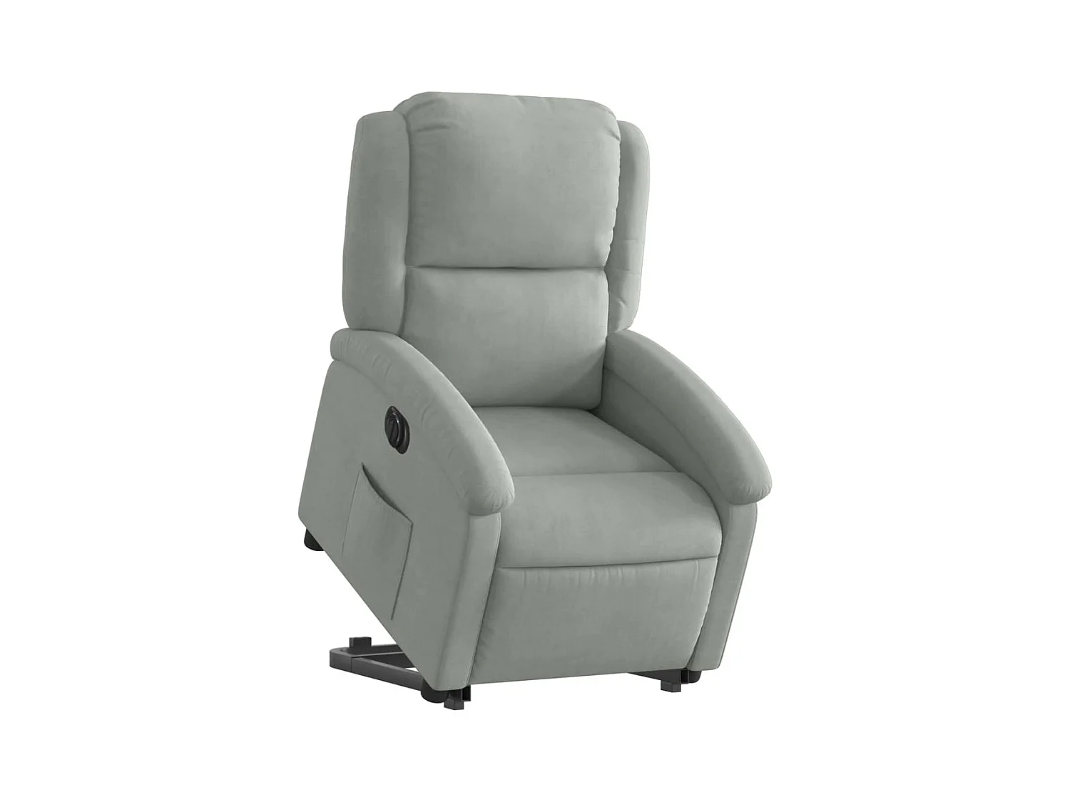 Fauteuil relax TV fonction grise 71 x 86.5 x 99.5 cm DEC028332