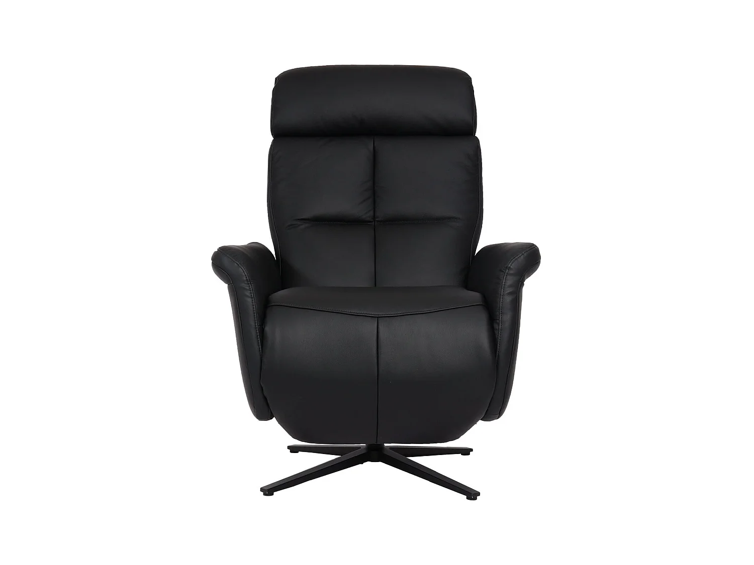 Fauteuil de relaxation tv cuir noire 77 x 60 x 90 cm 04_0006830