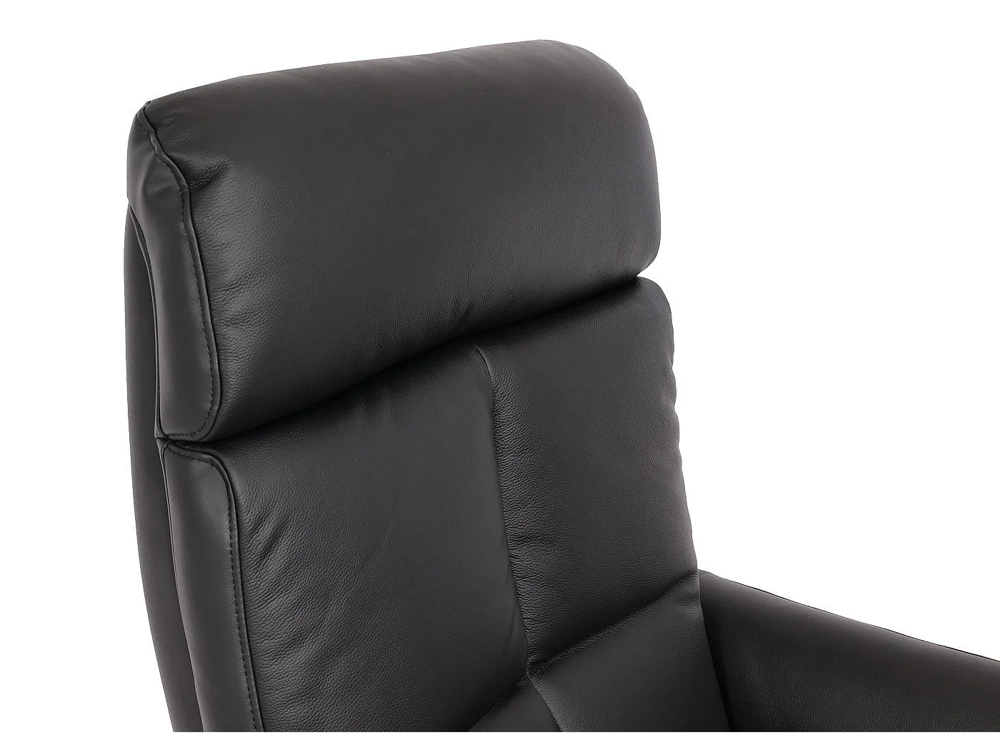 Fauteuil de relaxation tv cuir noire 77 x 60 x 90 cm 04_0006830