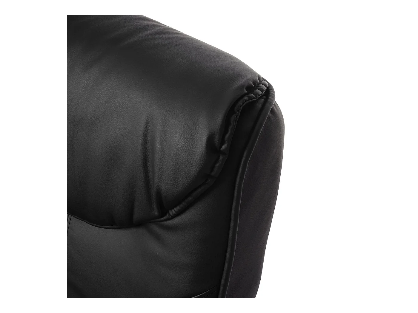 Fauteuil de relaxation TV noire 77 x 68 x 105 cm 04_0001951
