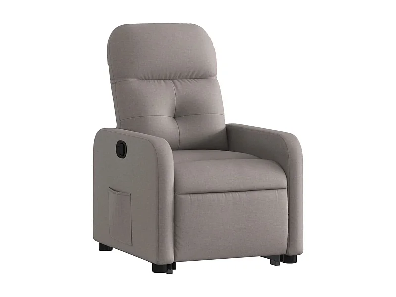 Fauteuil relax TV rembourrage tissu 66 x 89 x 96 cm DEC028193