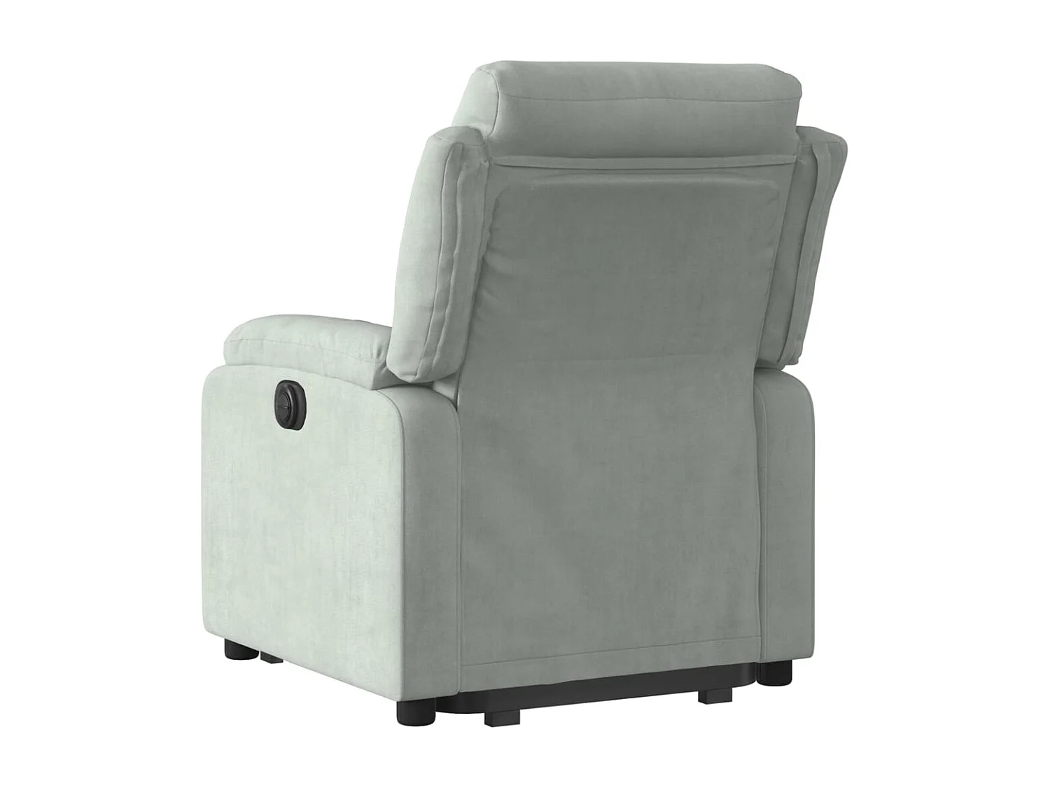 Fauteuil relax TV rembourrage grise 75 x 92.5 x 100 cm DEC027921