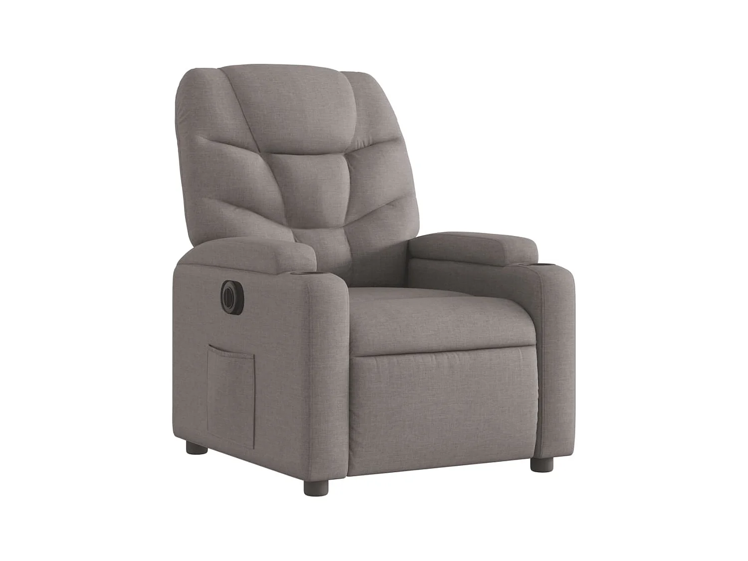 Fauteuil relax TV fonction tissu 74 x 89 x 100 cm DEC028570