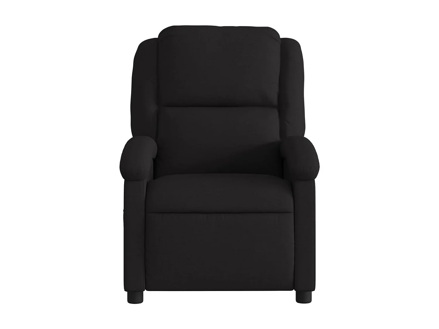 Fauteuil relax TV fonction tissu noire 71 x 86.5 x 99.5 cm DEC028491