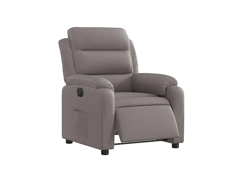 Fauteuil relax TV fonction tissu 75 x 92.5 x 100 cm DEC028580