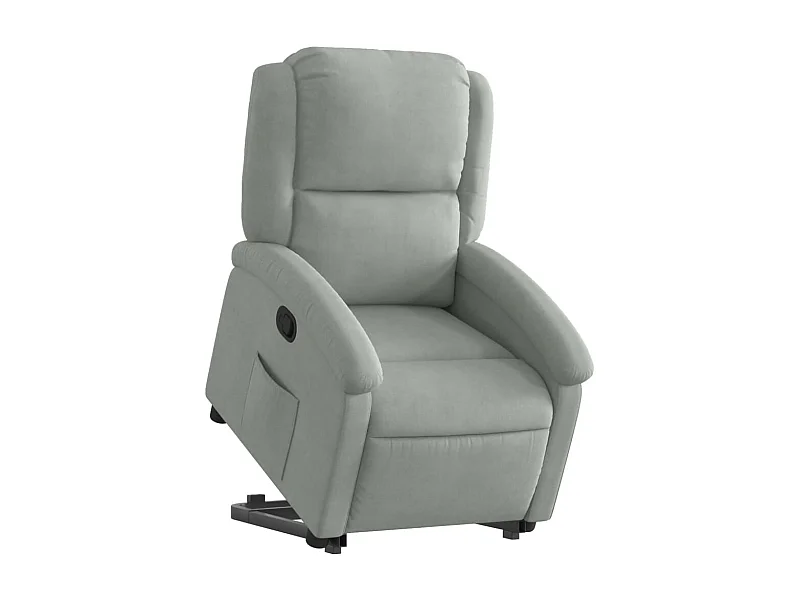 Fauteuil relax TV rembourrage grise 71 x 86.5 x 99.5 cm DEC027920