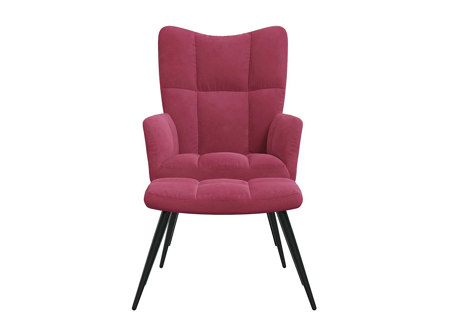 Fauteuil lounge chaise de bordeaux 61 x 70 x 96.5 cm DEC026622