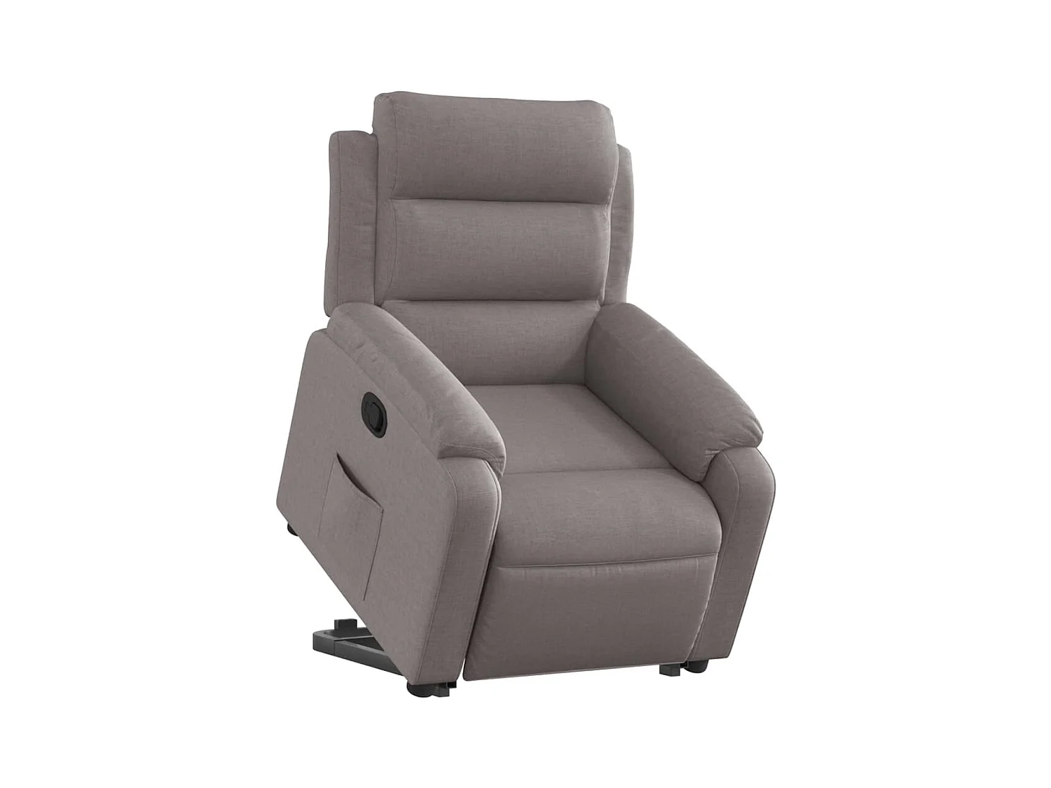 Fauteuil relax TV rembourrage tissu 75 x 92.5 x 100 cm DEC028184