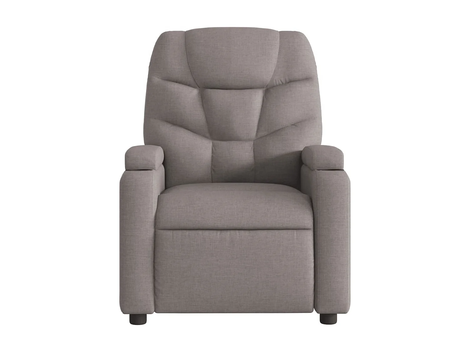 Fauteuil relax TV rembourrage tissu 74 x 89 x 100 cm DEC028187