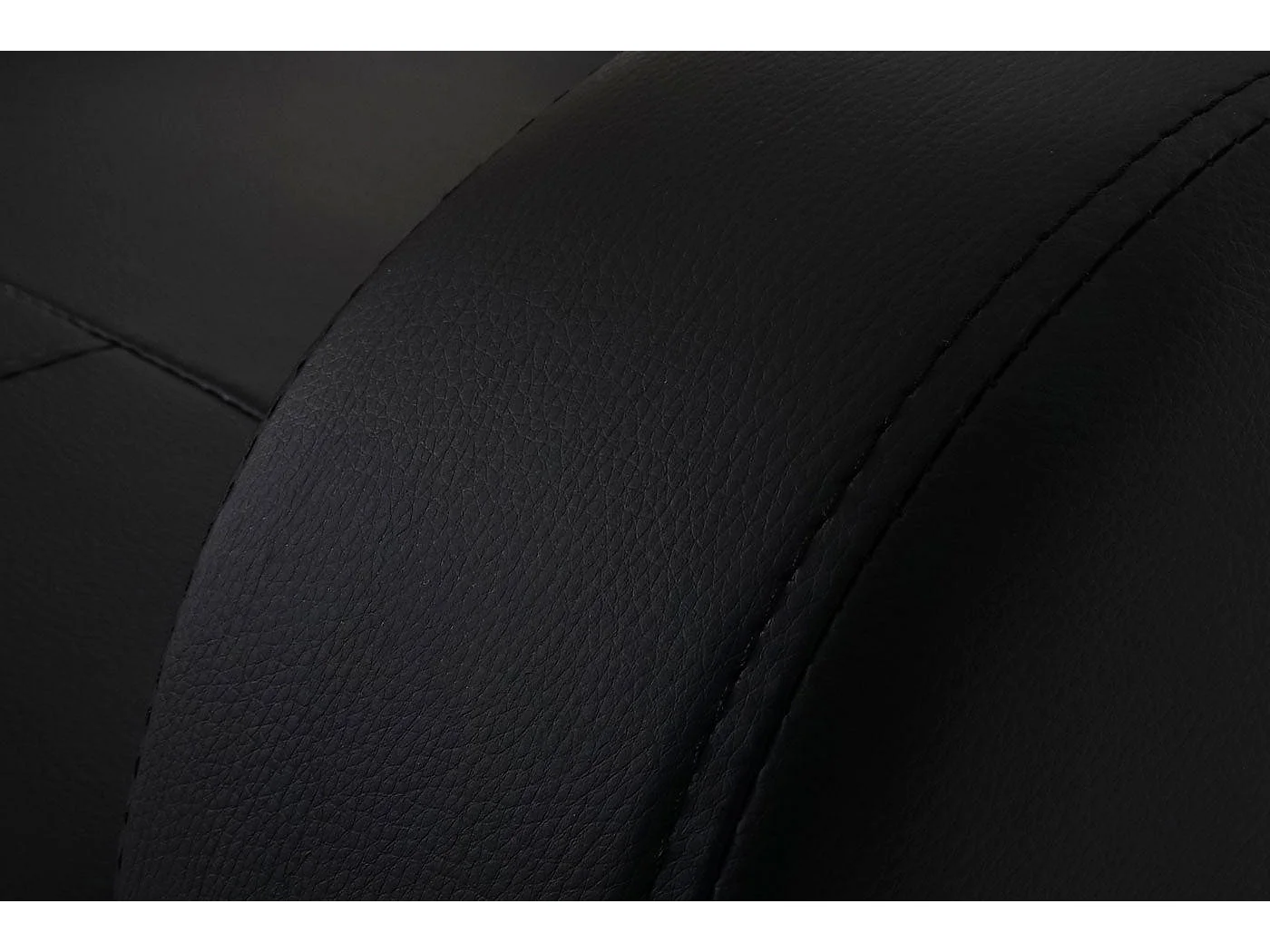 Fauteuil TV relaxation inclinable PVC noire 76 x 96 x 99 cm 04_0001993