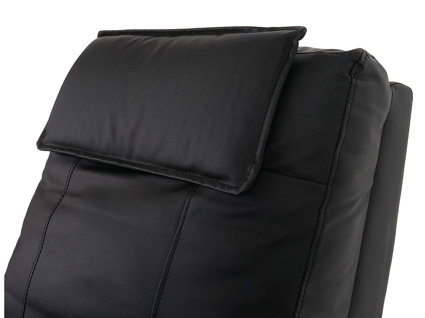 Fauteuil TV relaxation inclinable PVC noire 76 x 96 x 99 cm 04_0001993