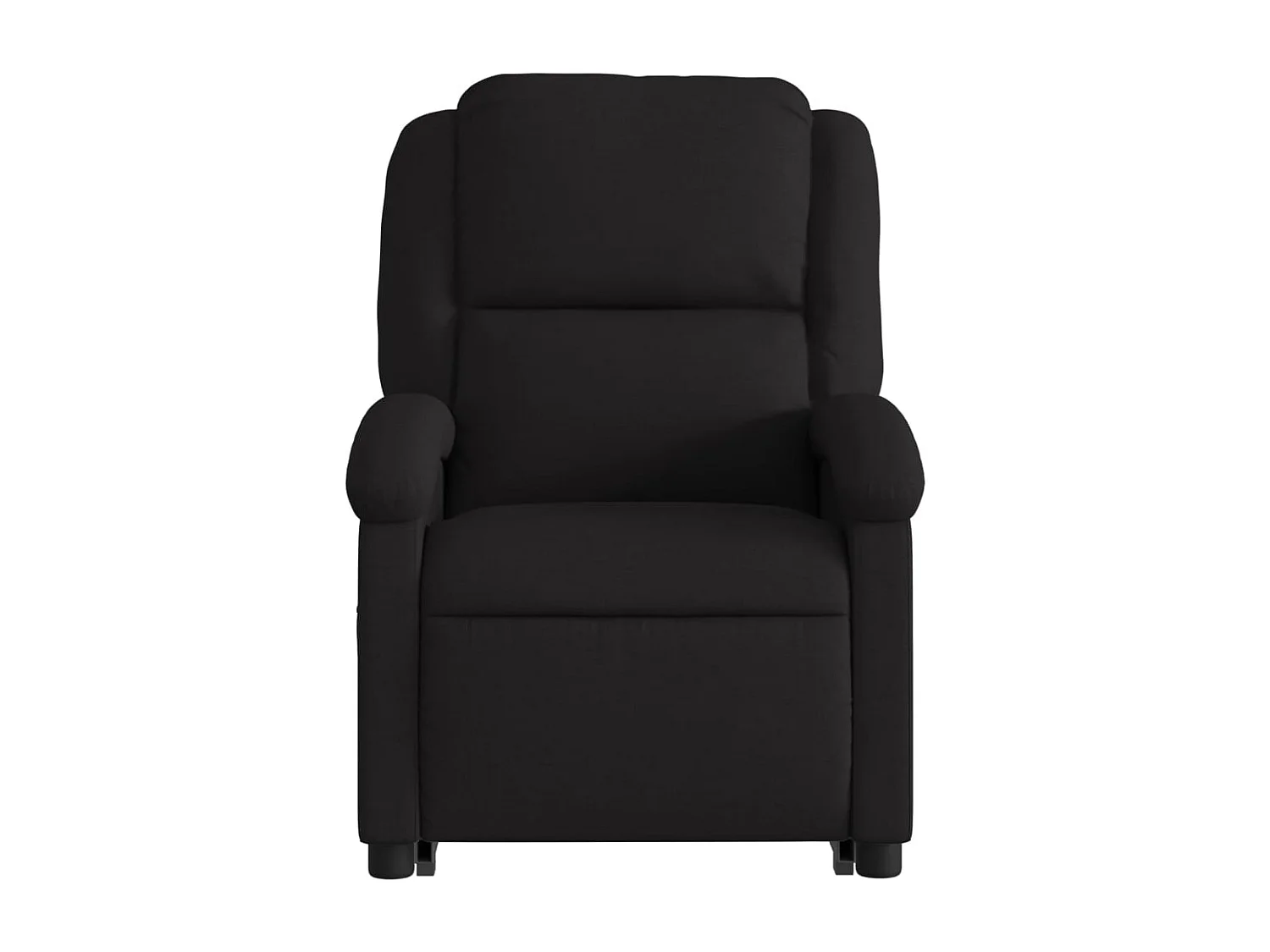 Fauteuil relax TV fonction tissu noire 71 x 86.5 x 99.5 cm DEC028510