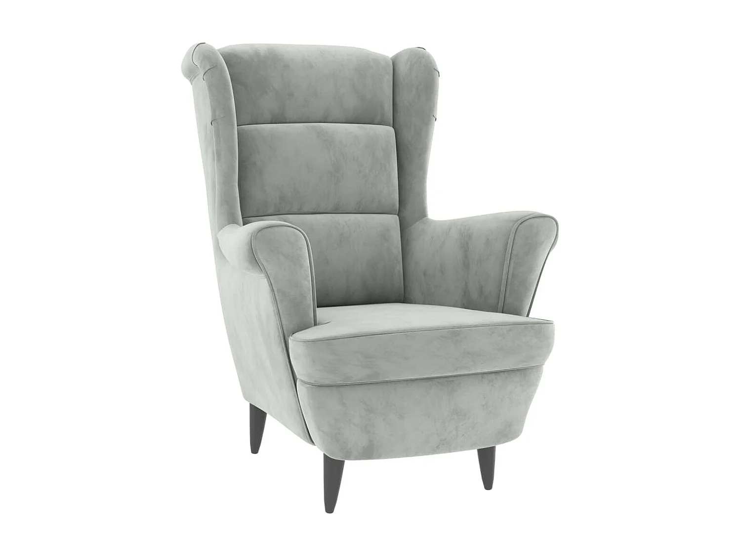 Fauteuil relax avec rebords grise 78 x 90 x 96.5 cm DEC028692