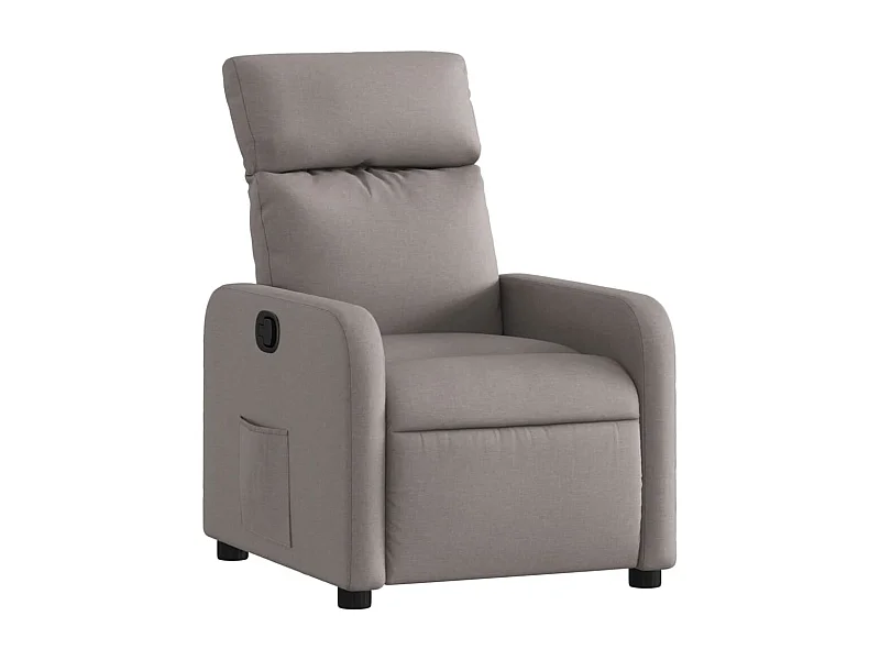 Fauteuil relax TV rembourrage tissu 66 x 89.5 x 95.5 cm DEC028191