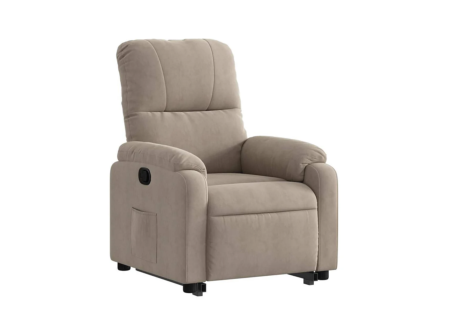 Fauteuil relax TV rembourrage tissu 75 x 89.5 x 103.5 cm DEC028205