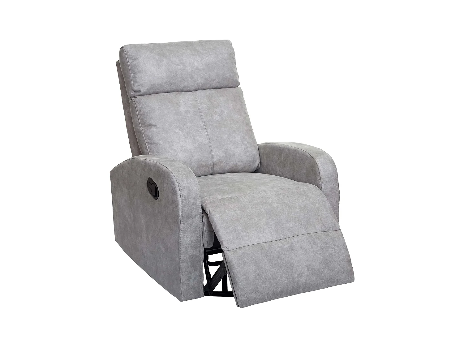 Fauteuil tv relaxation fonction tissu grise 75 x 96 x 100 cm 04_0006873