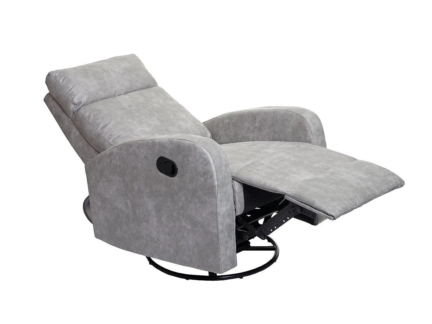 Fauteuil tv relaxation fonction tissu grise 75 x 96 x 100 cm 04_0006873