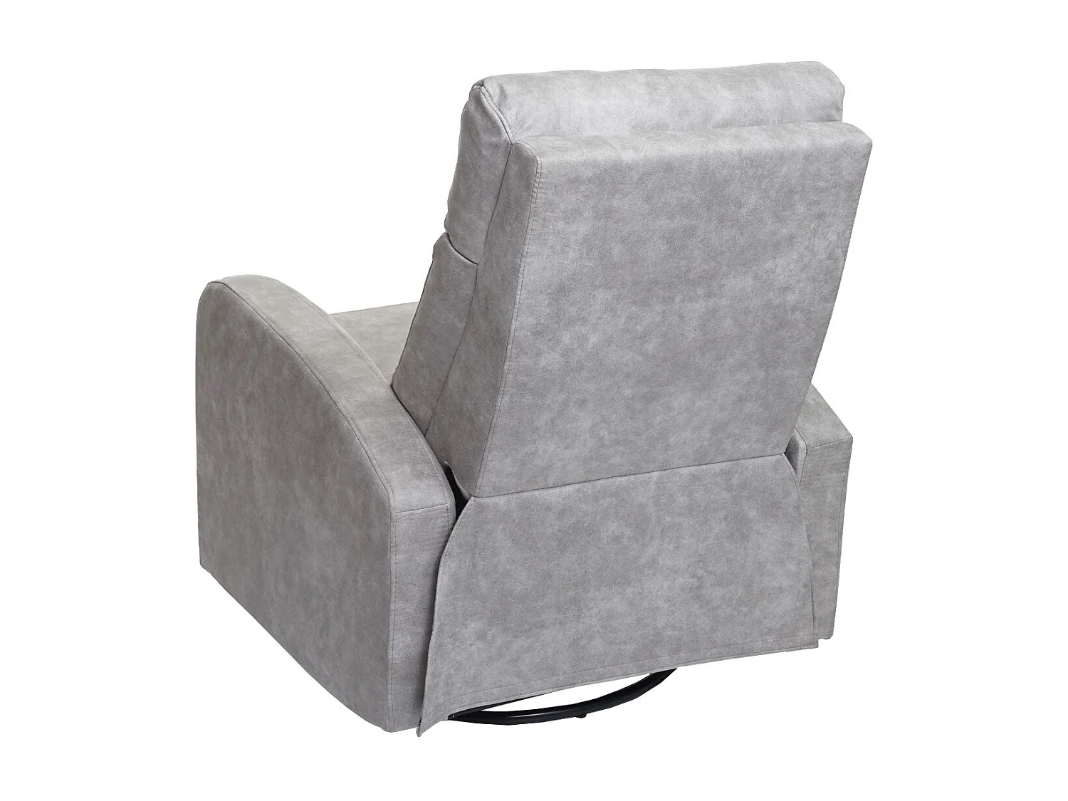 Fauteuil tv relaxation fonction tissu grise 75 x 96 x 100 cm 04_0006873