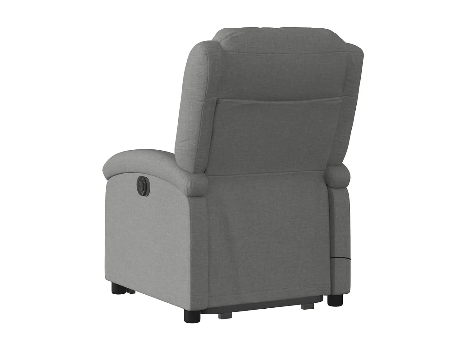Fauteuil de relaxation TV tissu grise 71 x 86.5 x 99.5 cm DEC026946