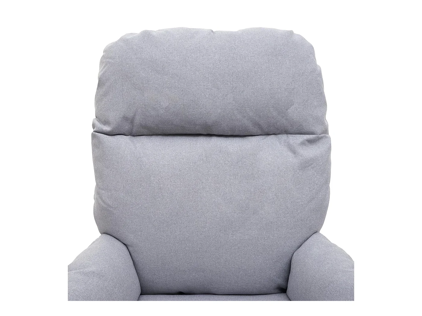 Fauteuil TV de relaxation tissu grise 75 x 42 x 94 cm 04_0006264