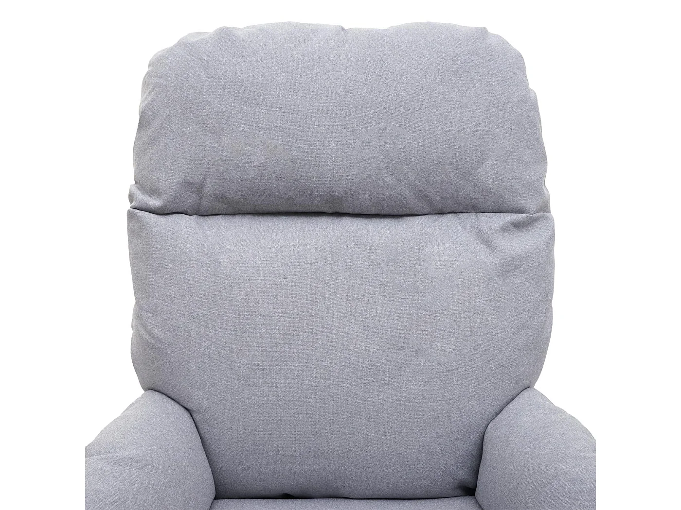 Fauteuil TV de relaxation tissu grise 75 x 42 x 94 cm 04_0006264