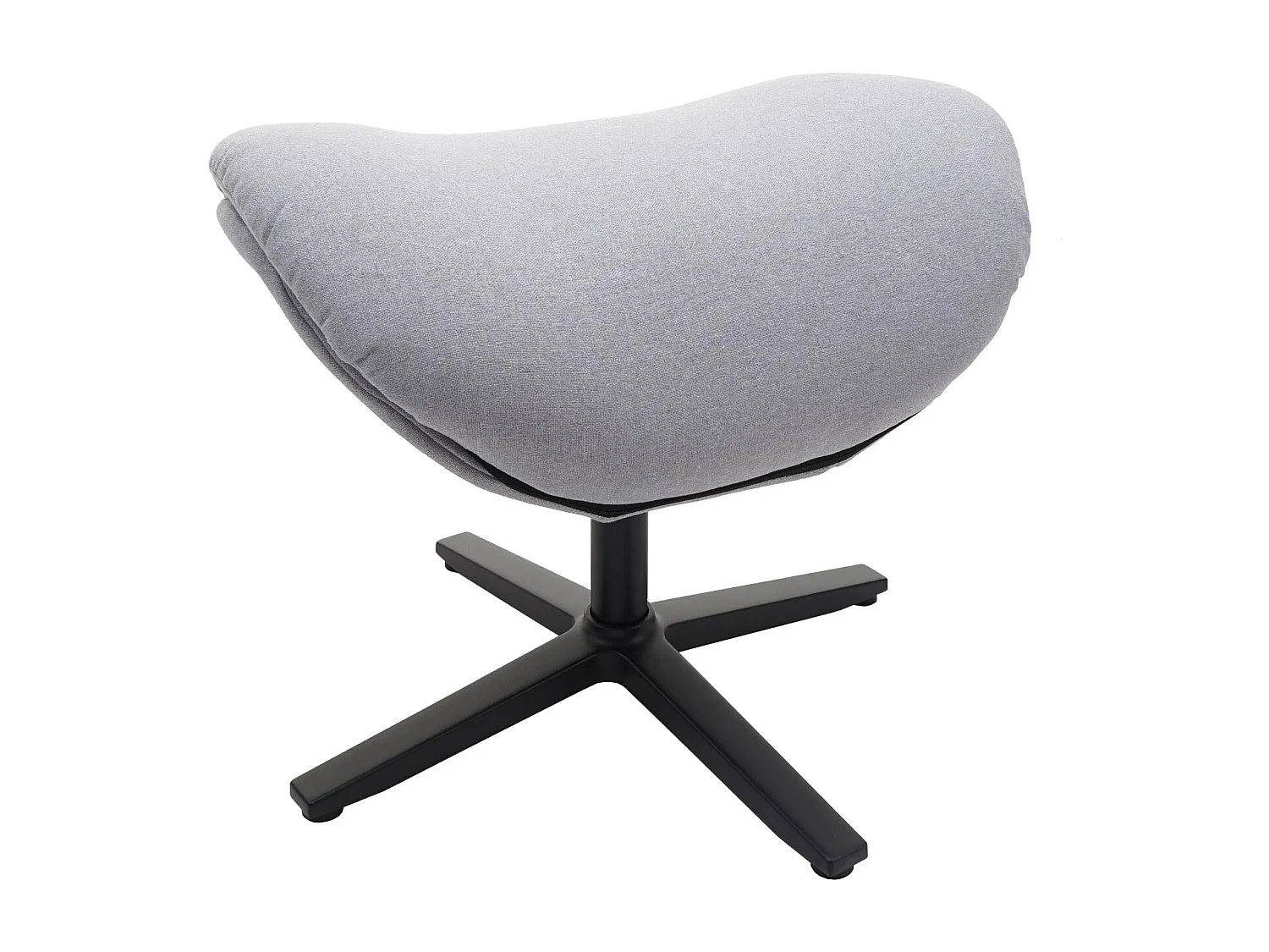 Fauteuil TV de relaxation tissu grise 75 x 42 x 94 cm 04_0006264