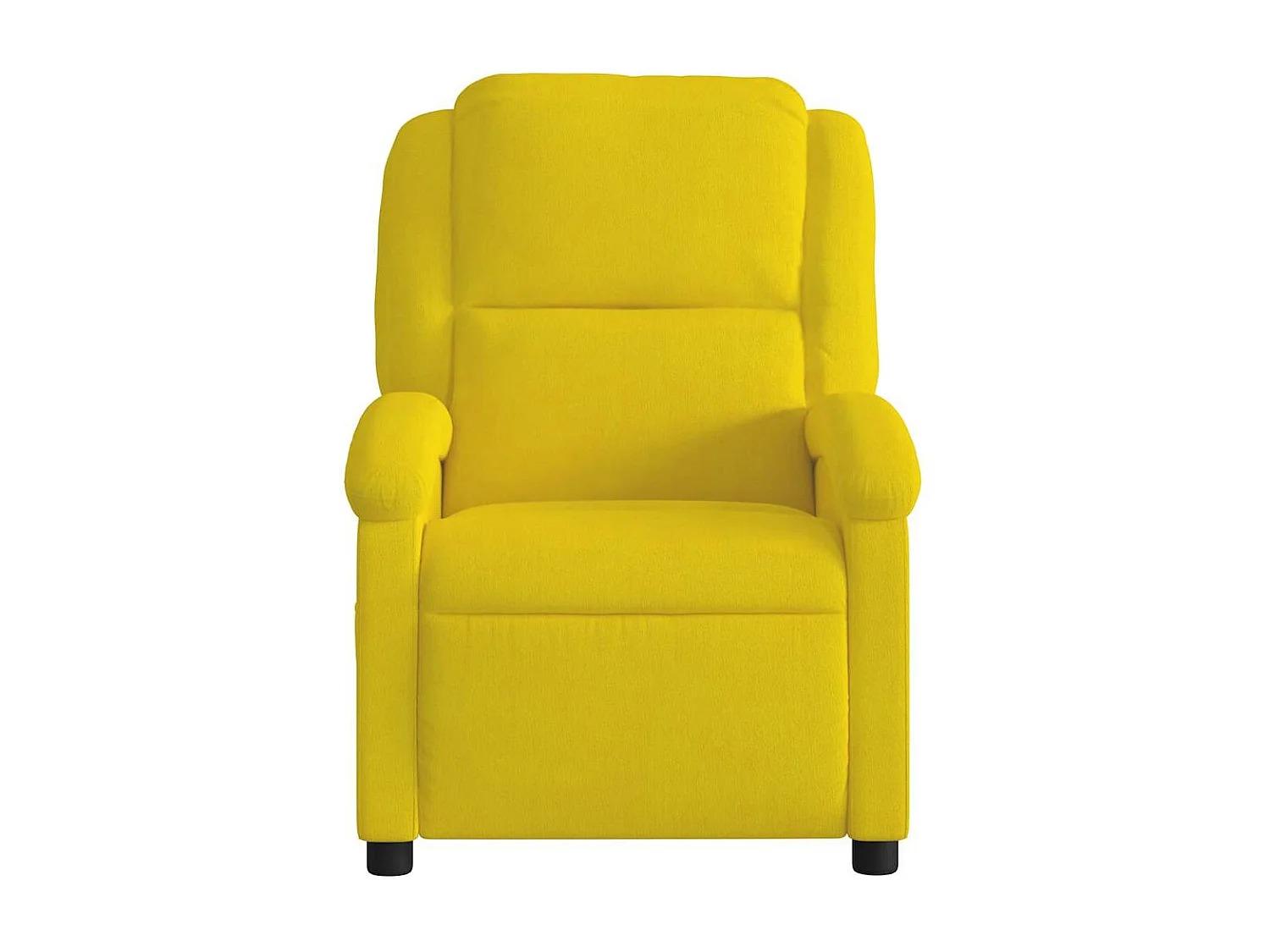 Fauteuil de relaxation TV jaune 71 x 86.5 x 99.5 cm DEC026982