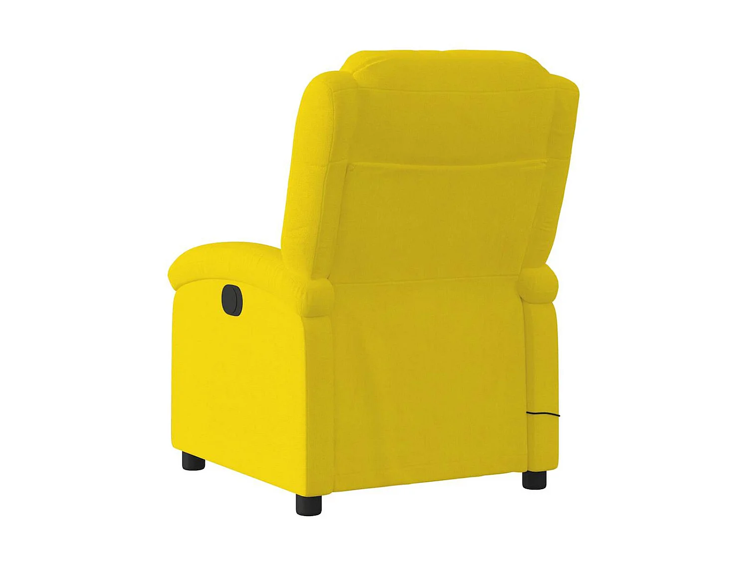 Fauteuil de relaxation TV jaune 71 x 86.5 x 99.5 cm DEC026982